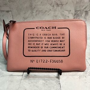 Coach Storypatch Wristlet
